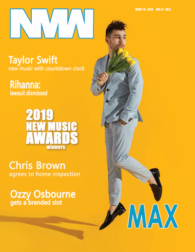 New Music Weekly magazine cover
