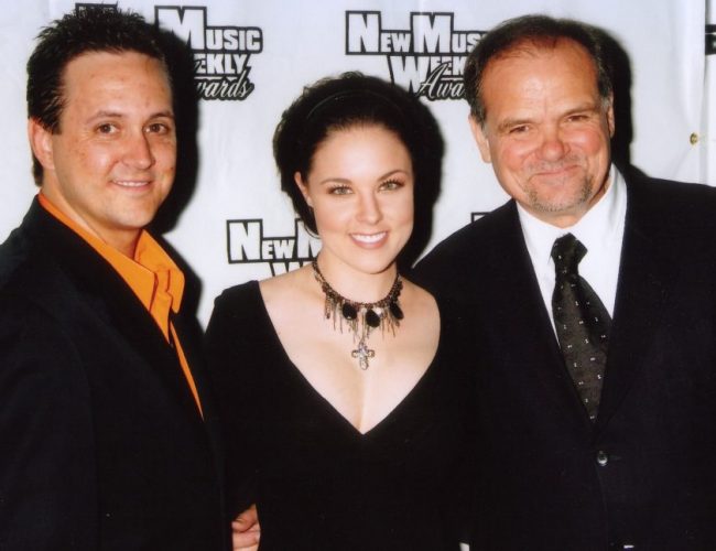 NMA Executive producer Paul Loggins, Anna Nalick, Larry Weir
